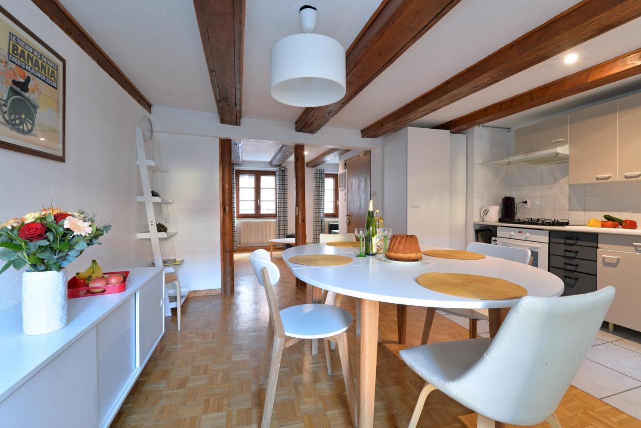 Appartement La Grande Terrasse Du Centre Colmar Esterno foto