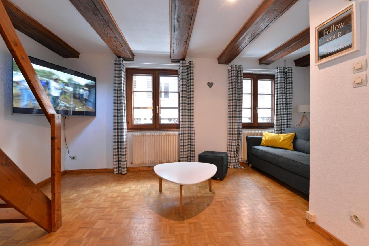 Appartement La Grande Terrasse Du Centre Colmar Esterno foto